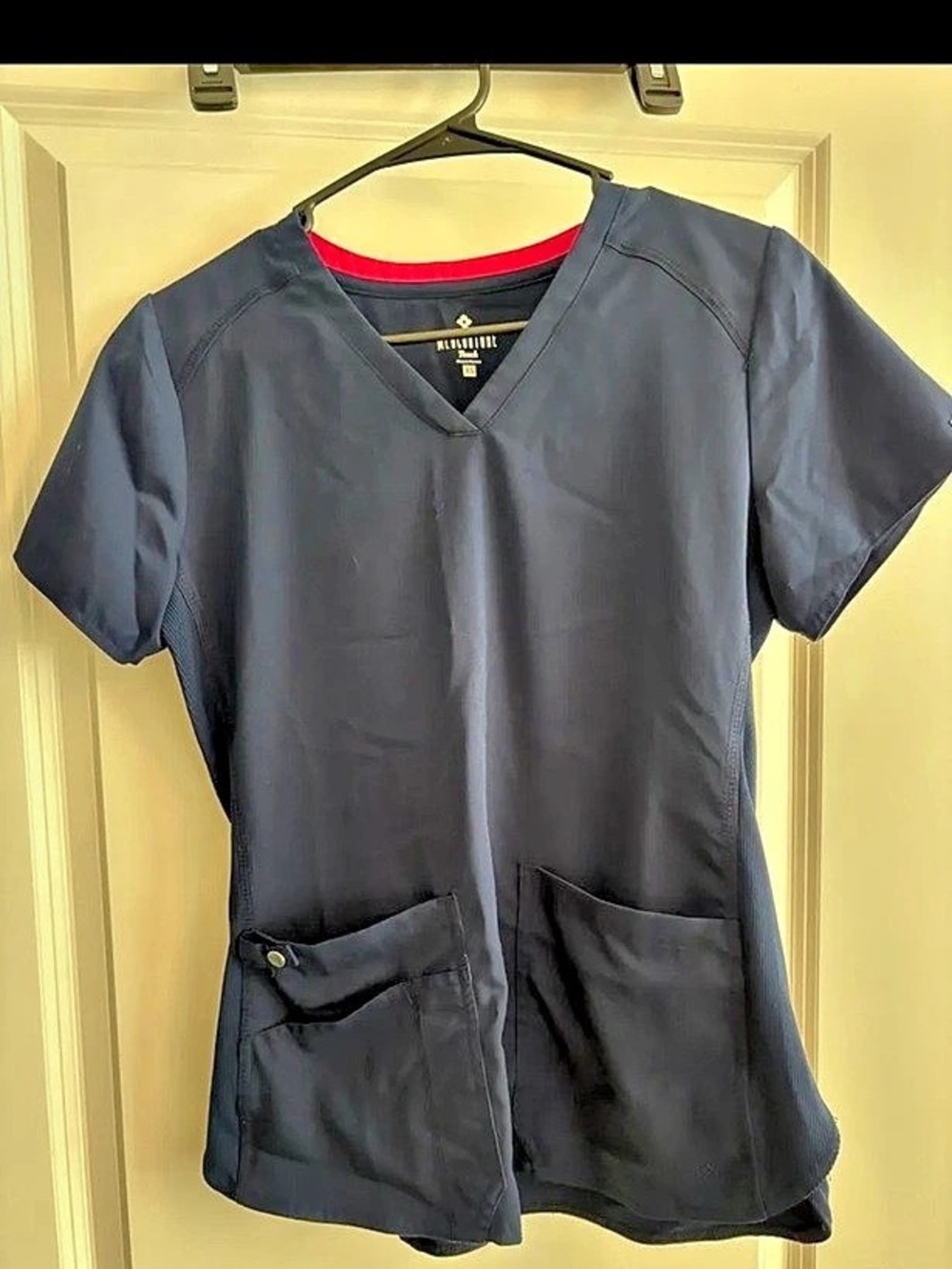 MedCouture Touch Scrub Set Navy Blue XS